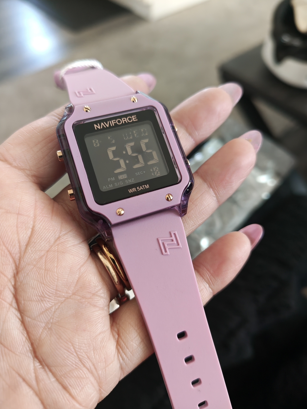 Pink Digital Sport Watch - Picture 2 of 3